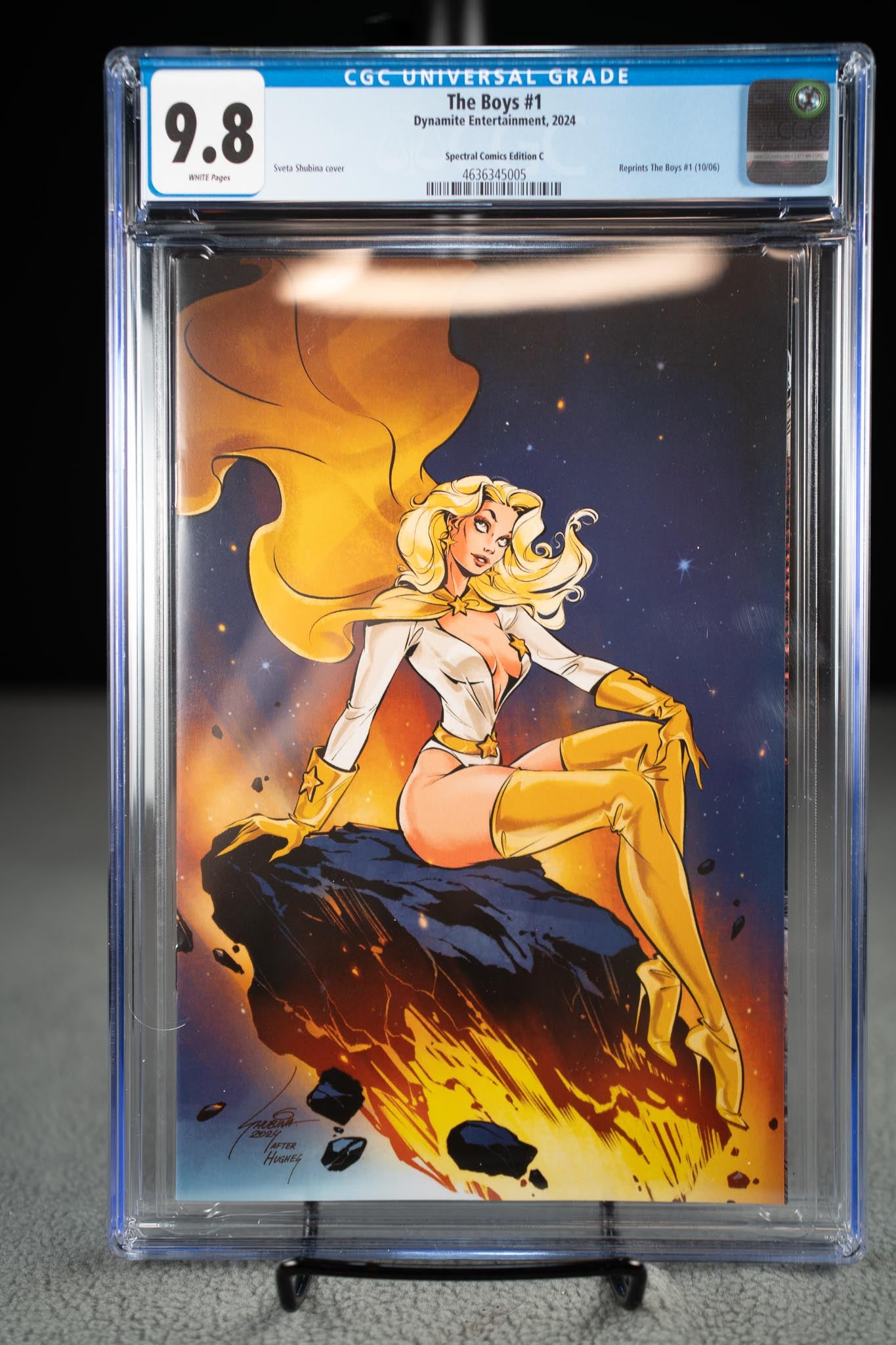 The Boys #1 – Sveta Shubina – NYCC Virgin Variant – CGC 9.8