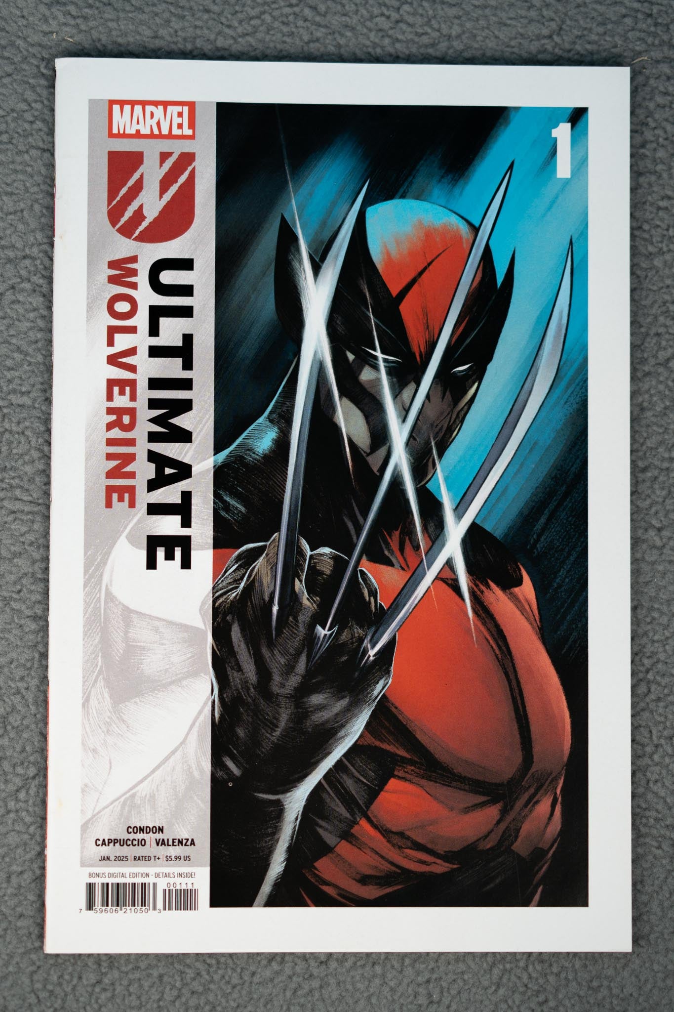 Ultimate Wolverine #1 – Alessandro Cappuccio – Cover A – First Printing