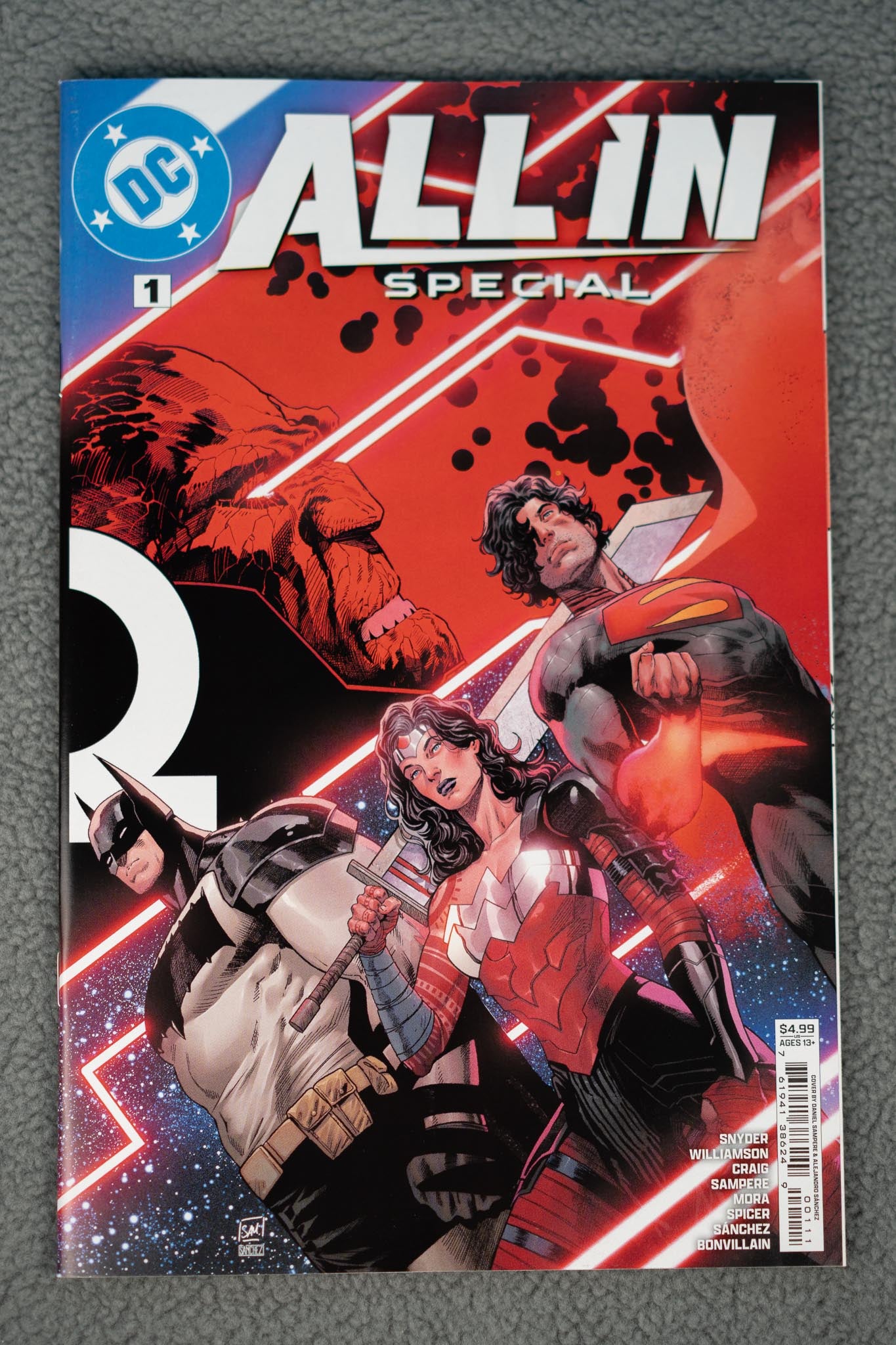 DC ALL IN Special #1 – Daniel Sampere – Cover A – First Printing