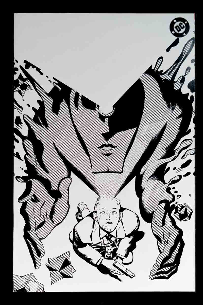 Absolute Martian Manhunter #1 — Javier Rodriguez — Cover J — 1:100 Incentive — B&W Card Stock