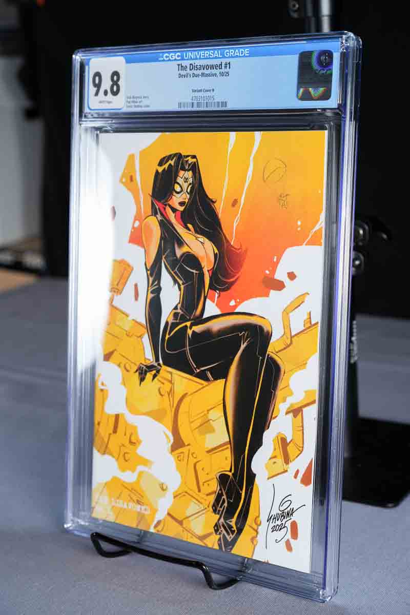 The Disavowed — CGC 9.8 — Sveta Shubina — 1:25 Incentive — Virgin Variant