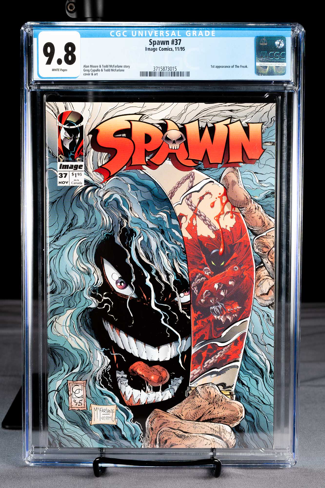 Spawn #37 - Greg Capullo - 1st Appearance of Freak - Key Issue