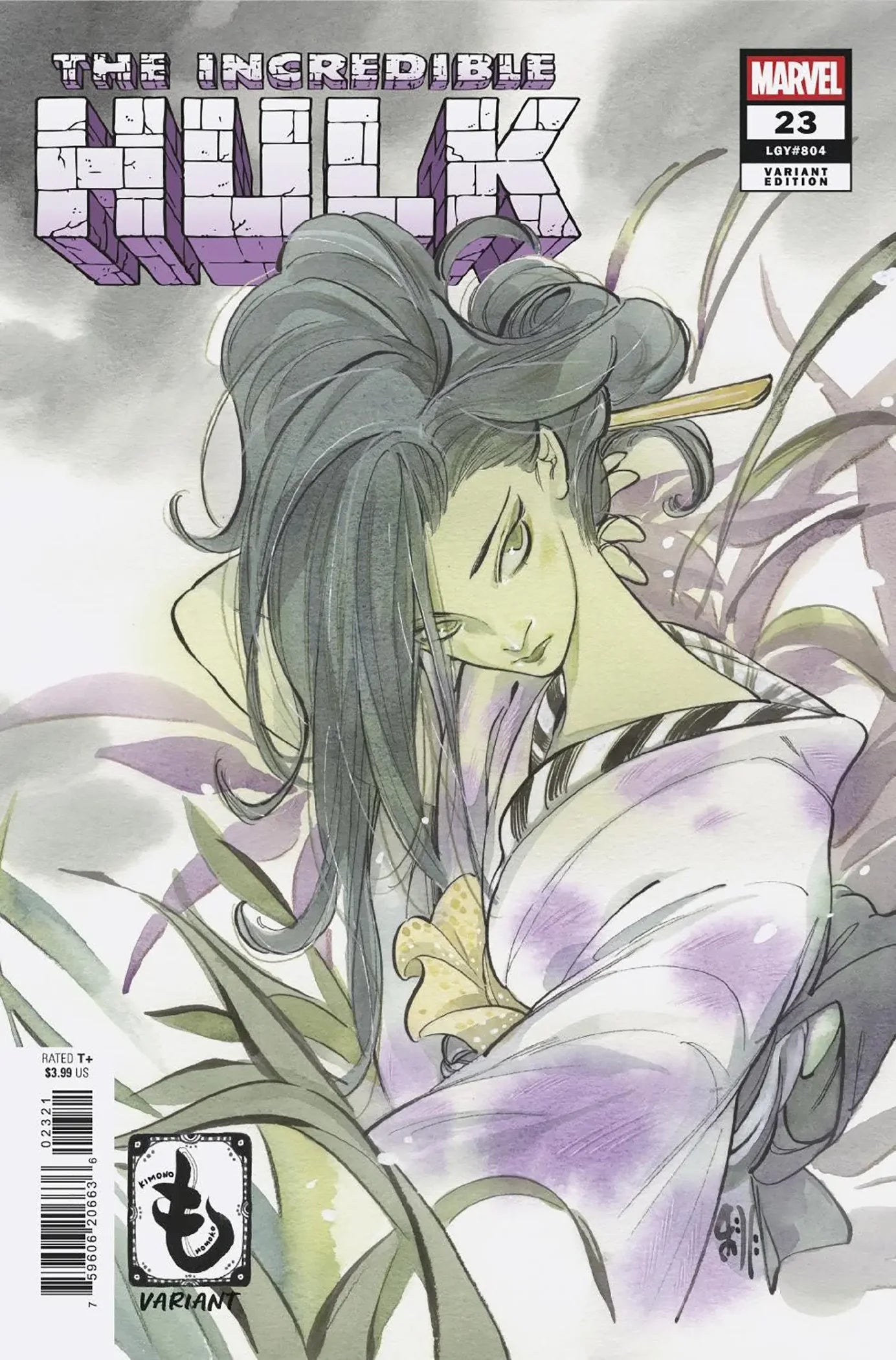 Incredible Hulk #23 Cover C Variant – Peach Momoko Kimono Cover