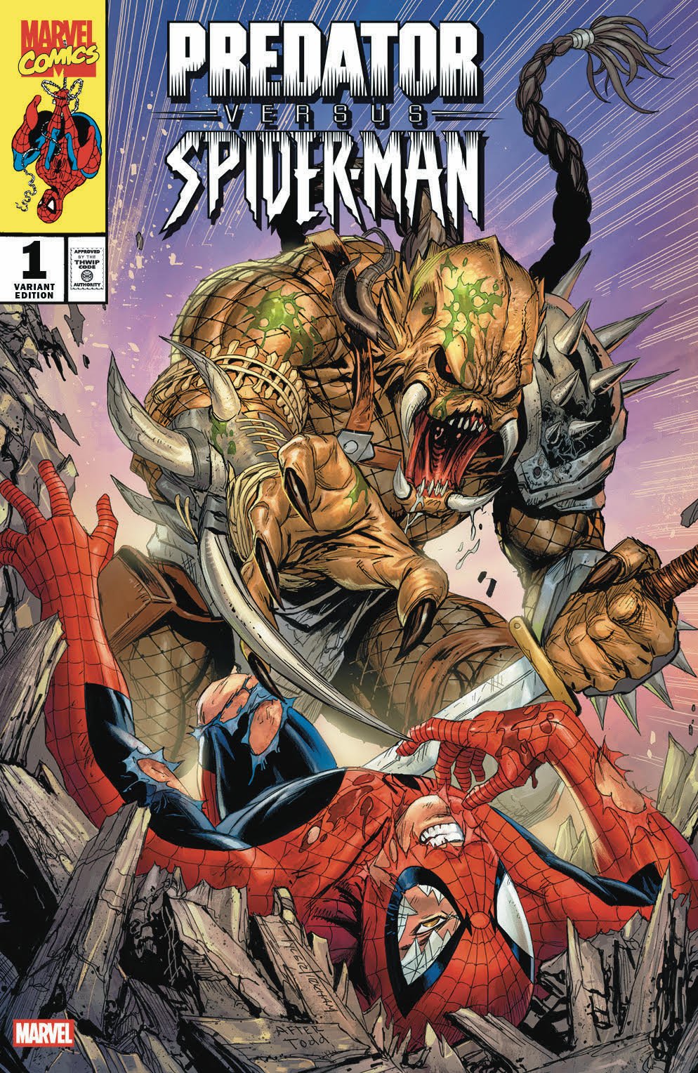Predator vs. Spider-Man #1 – Collector's Cave Exclusive Trade
