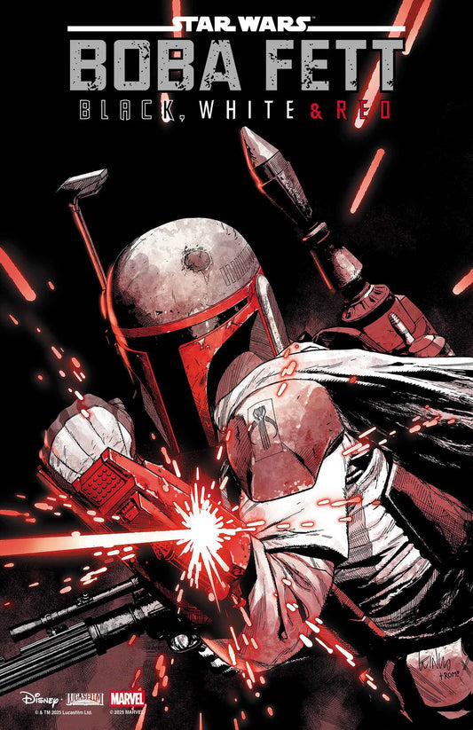 Star Wars: Boba Fett – Black, White & Red #1 – Leinil Francis Yu – 1:25 Variant