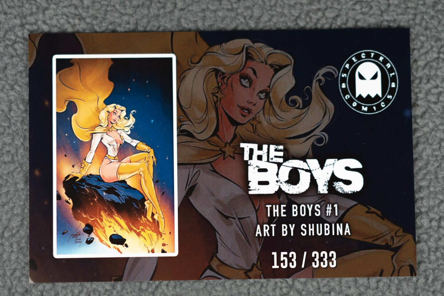 The Boys #1 – Sveta Shubina – Exclusive Variant – Print Run 333
