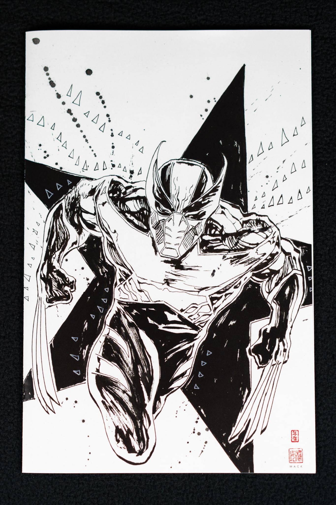 Ultimate Wolverine #1 – David Mack – Black & White Variant – Print Run 175