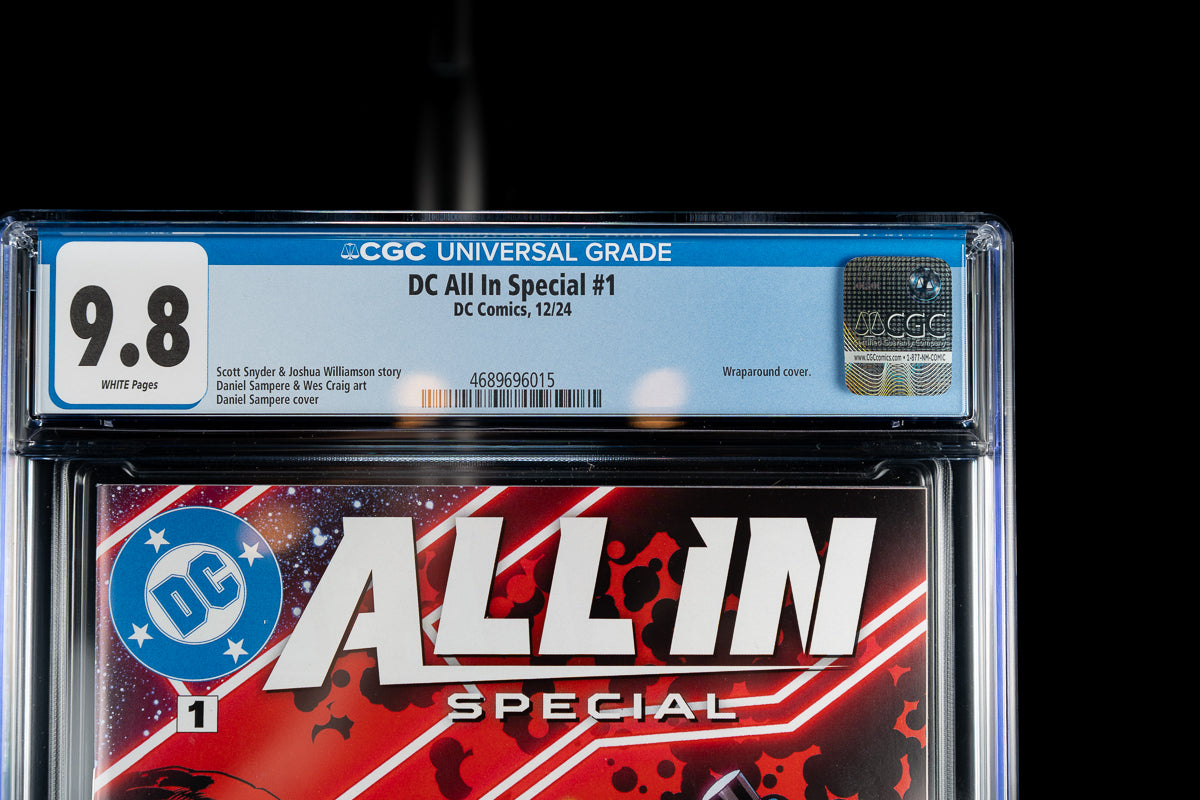 DC All In Special #1 — CGC 9.8 — Cover A — 1st Print — Wraparound Cover