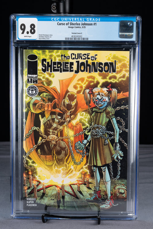 The Curse of Sherlee Johnson #1 – Ryan Ottley – 1:50 Variant – Cover E – Spawn Universe – CGC 9.8