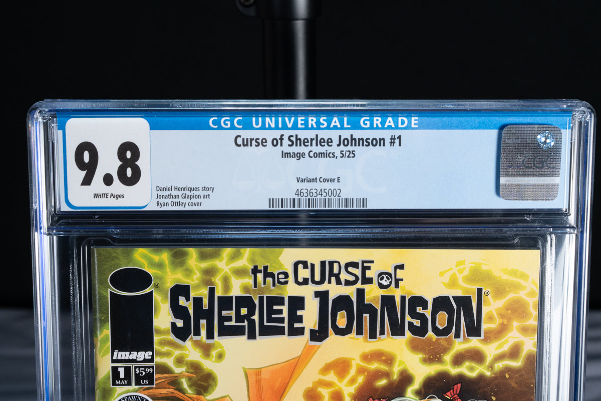 The Curse of Sherlee Johnson #1 — CGC 9.8 — Ryan Ottley — 1:50 Variant — Cover E