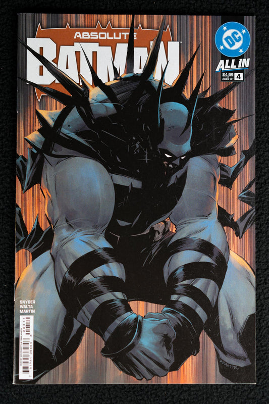 Absolute Batman #4 – Nick Dragotta – First Print – Cover A