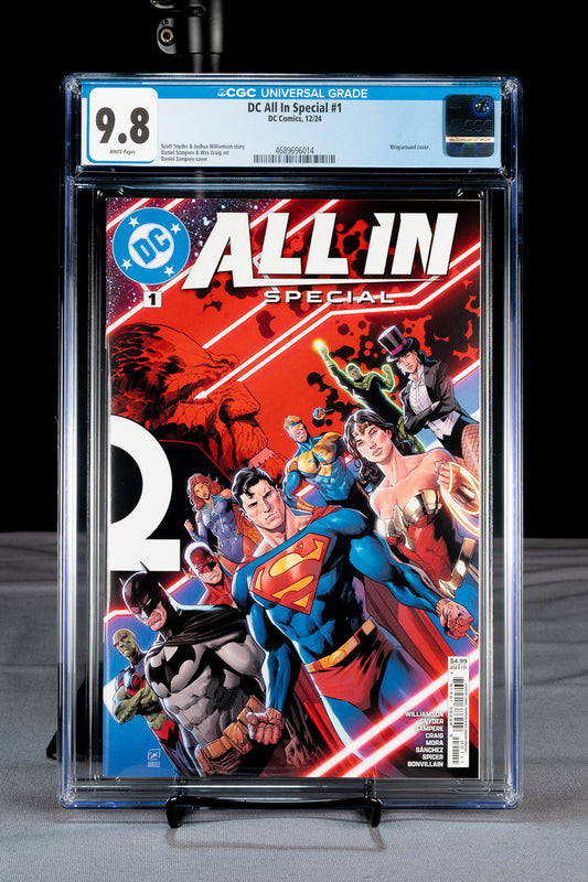 DC All In Special #1 — CGC 9.8 — Cover A — 1st Print — Wraparound Cover