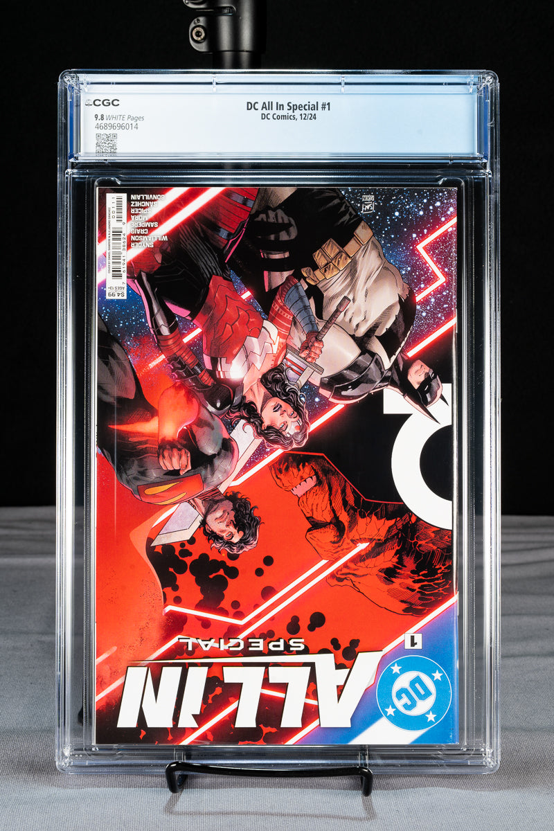 DC All In Special #1 — CGC 9.8 — Cover A — 1st Print — Wraparound Cover