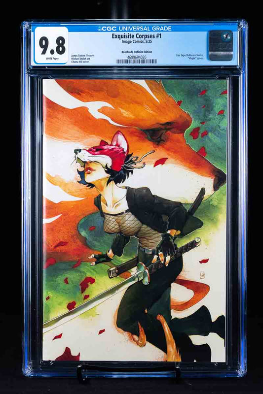 Exquisite Corpses #1 — CGC 9.8 — Chuma Hill — Virgin Variant— Beachside Hobbies — Print Run 300