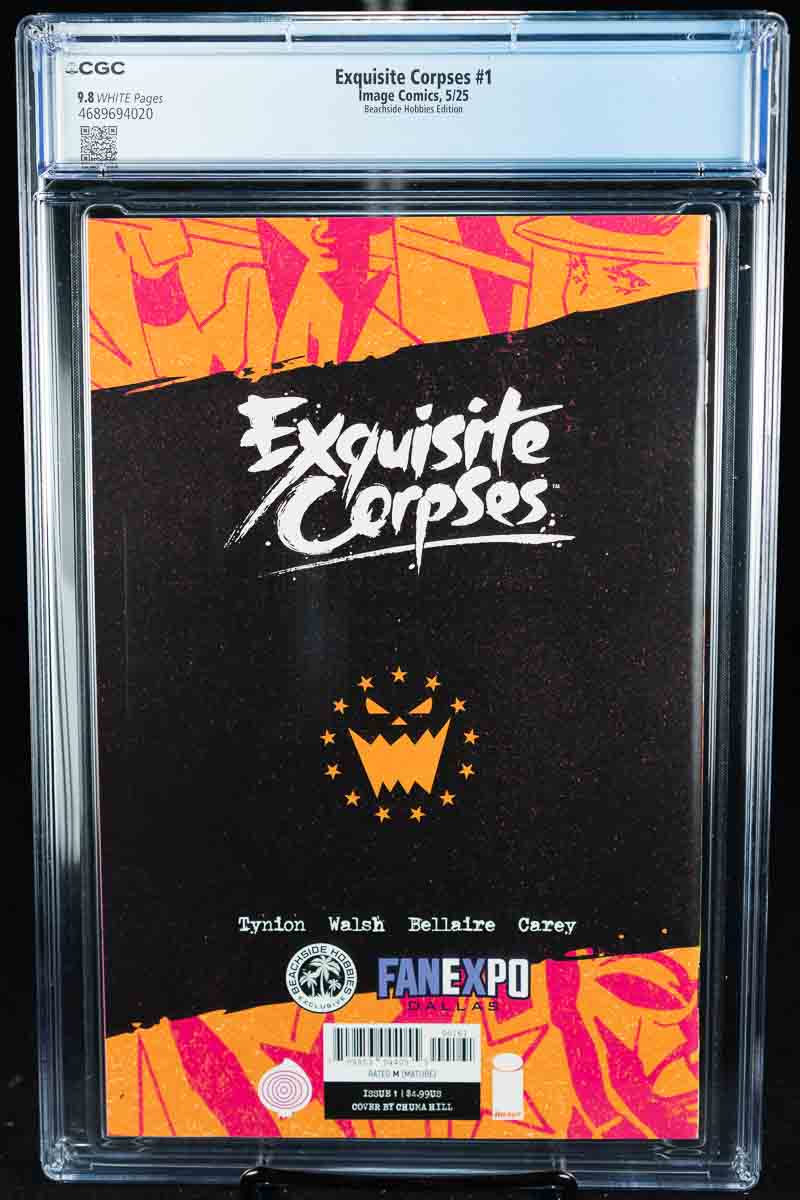 Exquisite Corpses #1 - Chuma Hill - Virgin — Beachside Hobbies - Print Run 300