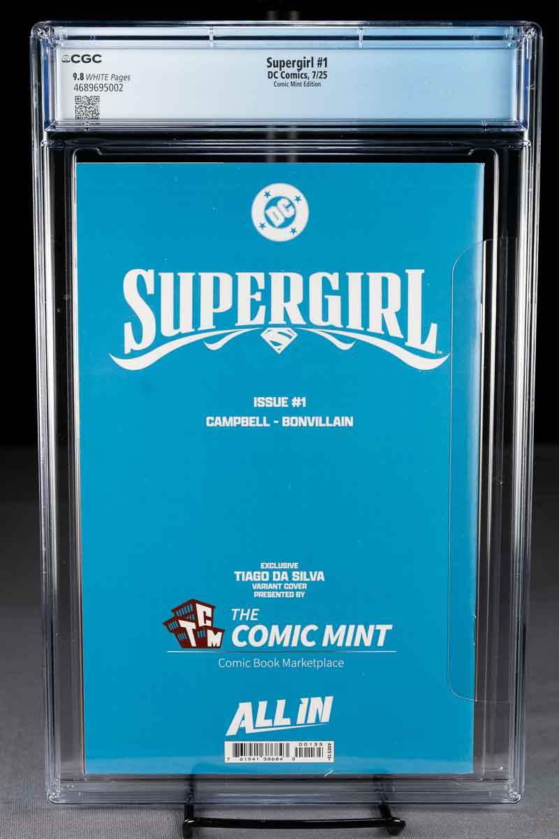 Supergirl #1 — Tiago Da Silva — Comic Mint Edition  — Print 250