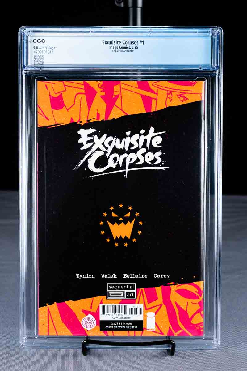 Exquisite Corpses #1 — CGC 9.8 — Sveta Shubina — Sequential Arts — Print Run 400
