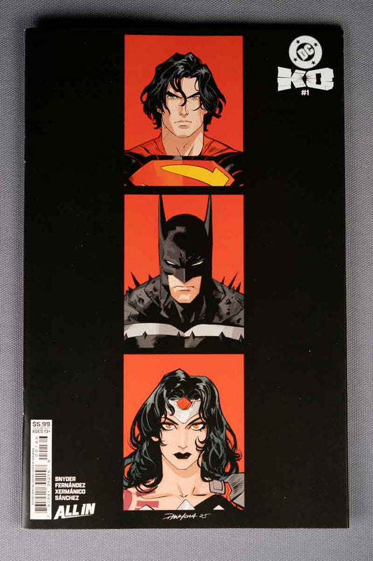 DC K.O. #1 — Dan Mora — Cover Q — Card Stock — 2nd Print