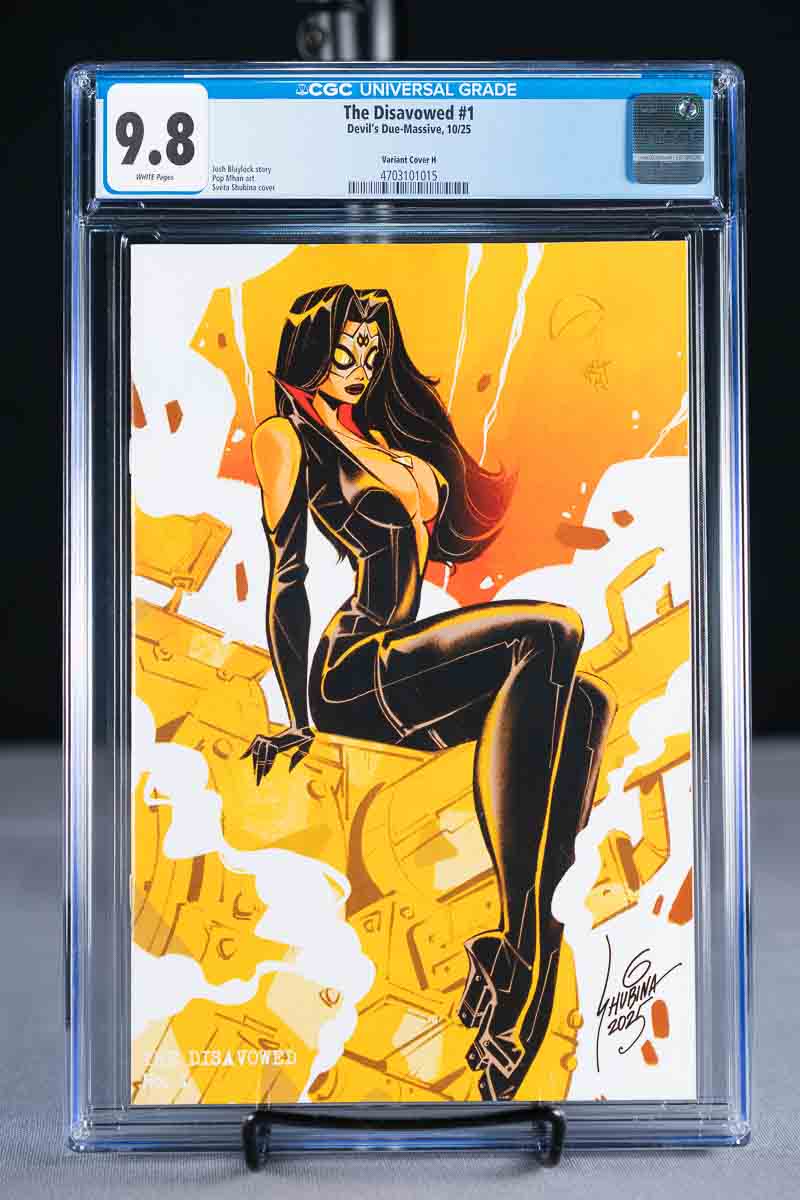 The Disavowed — CGC 9.8 — Sveta Shubina — 1:25 Incentive — Virgin Variant