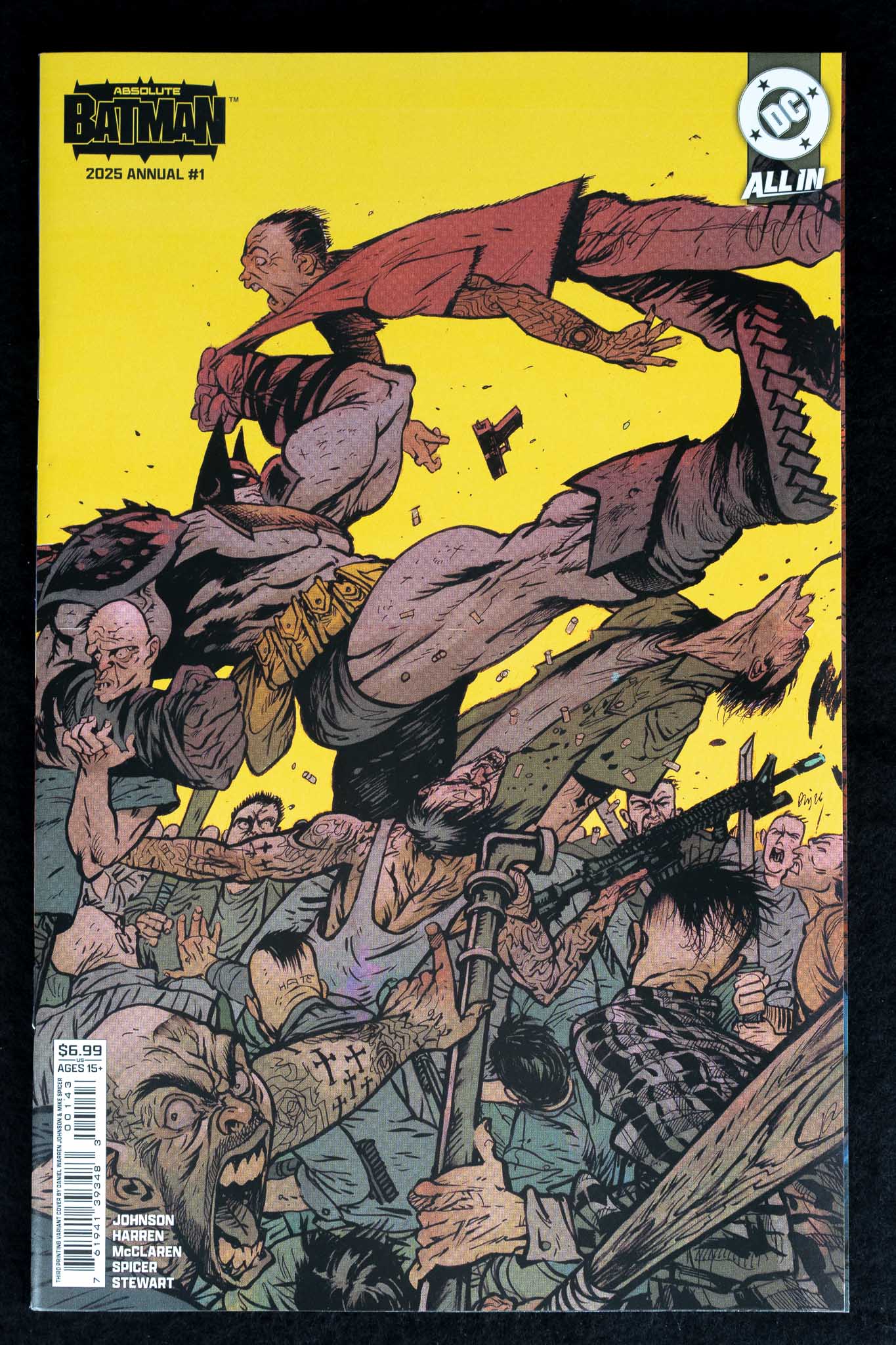 Absolute Batman Annual #1 (One-Shot) — Daniel Warren Johnson —  Cover M — Card Stock — 3rd Printing