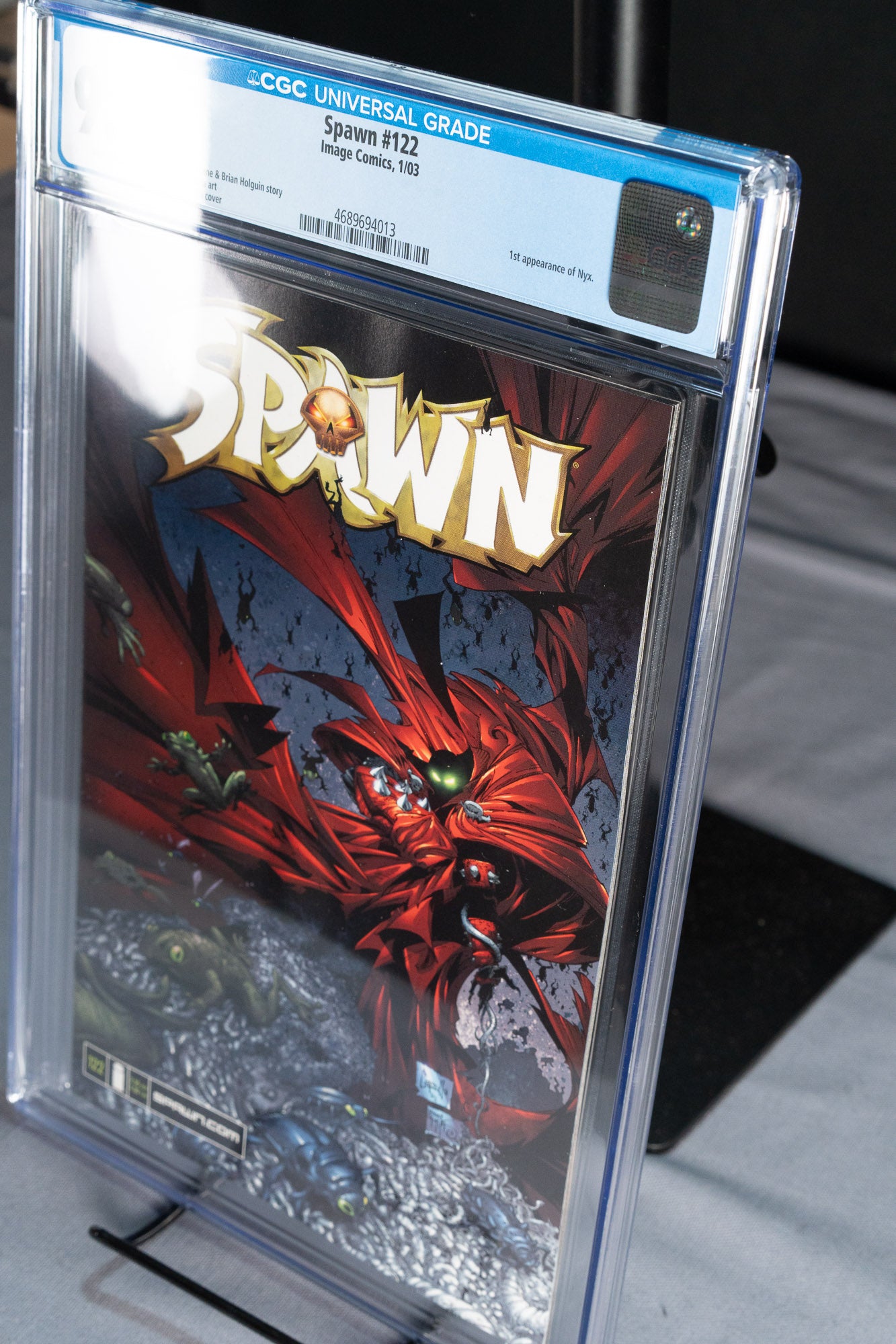 Spawn #122 - Greg Capullo - CGC 9.8 - 1st Appearance of Nyx (She