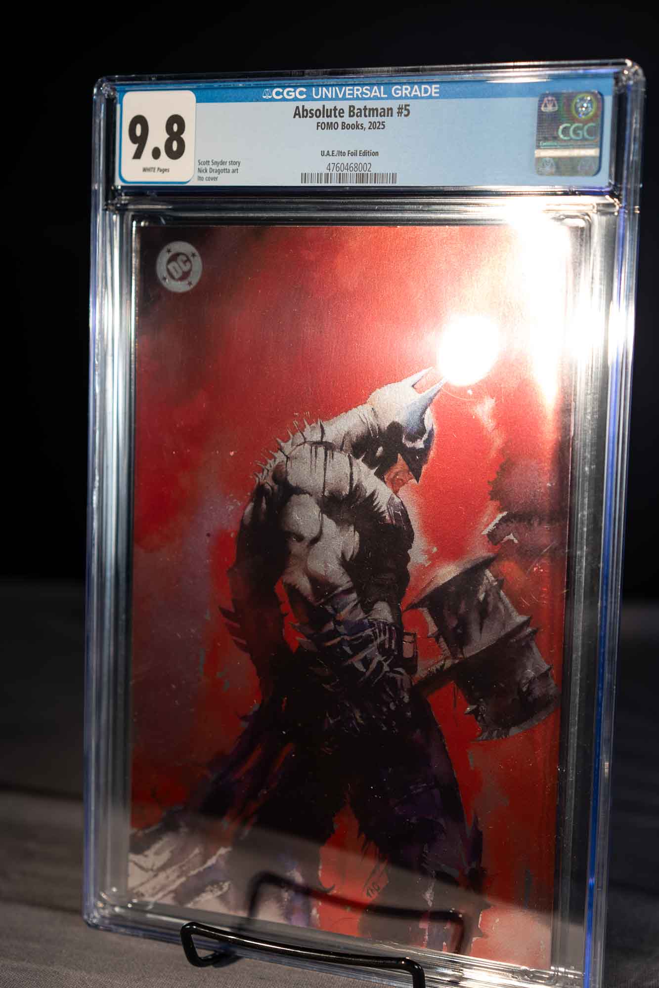 Absolute Batman #5 — Ito — Foil — CGC 9.8 — w/ COA
