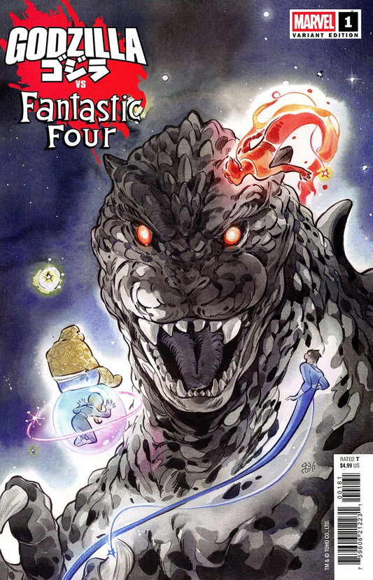 Godzilla vs Fantastic Four #1 – Peach Momoko – Variant Cover F – One-Shot