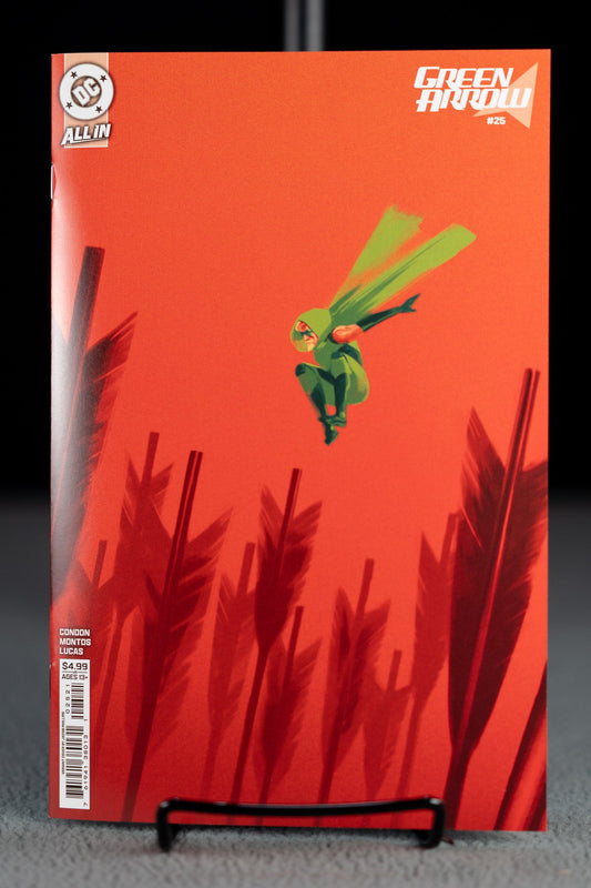 Green Arrow 25 – Jacob Phillips – Card Stock Variant – DC All In | Meyer’s Parrot Comics