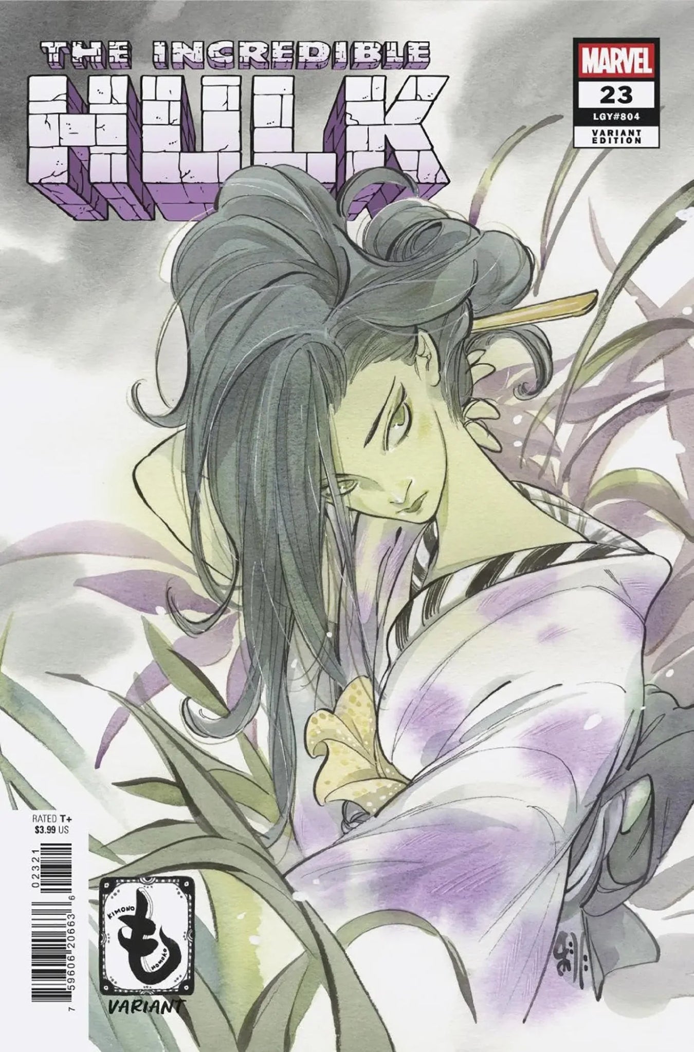 Incredible Hulk 23 Cover C Variant – Peach Momoko Kimono Cover | Meyer’s Parrot Comics