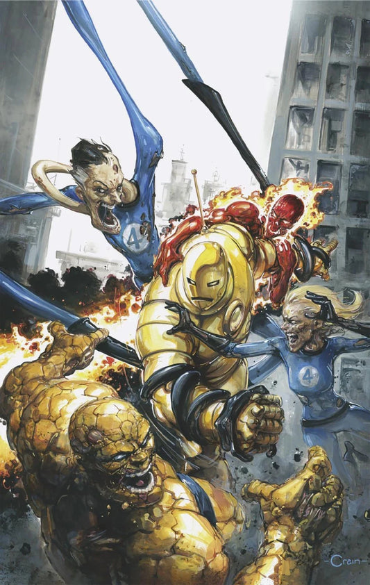 Marvel Zombies Red Band #1 - Clayton Crain Virgin Cover With Polybag 1:50
