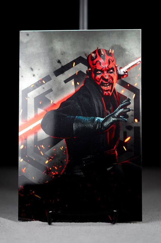 Orbit: George Lucas – Darth Maul Statue Rendition – John Gallagher – Metal Cover – Pulled for Copyright – Estimated Print Run - Under 10 | Meyer’s Parrot Comics