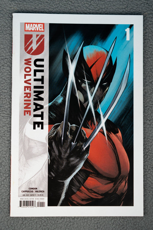 Ultimate Wolverine 1 – Alessandro Cappuccio – Cover A – First Printing | Meyer’s Parrot Comics